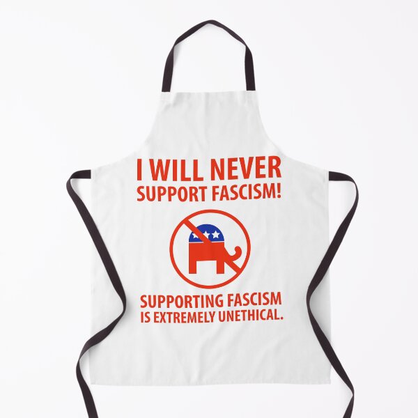 Item preview, I will never support fascism designed and sold by Rachel the Artist .