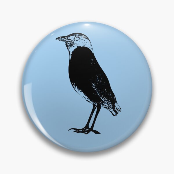 Item preview, Noisy Pitta Black Design  designed and sold by designsasstultd.