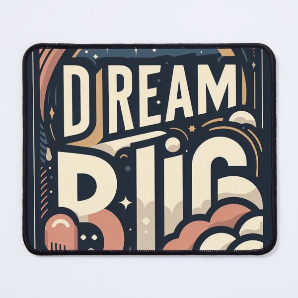 Item preview, DREAM BIG MOTIVATIONAL QUOTE INSPIRATIONAL COOL T-Shirt designed and sold by KR-StylePrints.