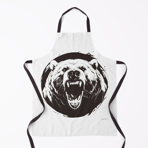 Item preview, Silhouette black and white bear // Aesthetic bear // bear Portrait // yin yang designed and sold by SMARTKIT DESIGNAGENCY.