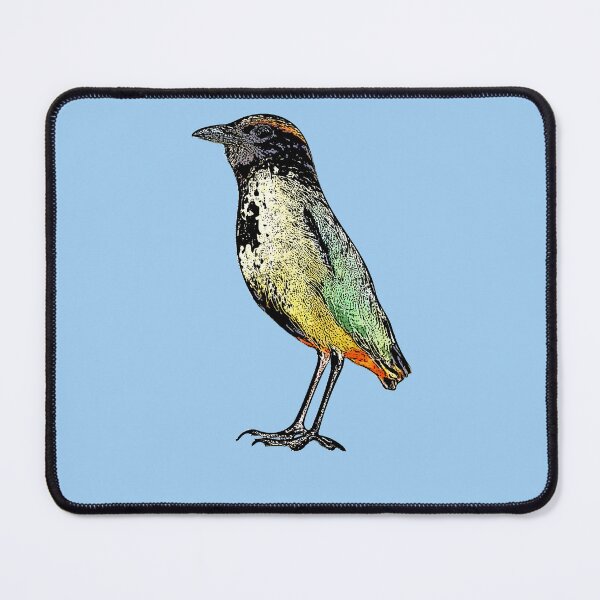 Item preview, Noisy Pitta Black Alternate Design  designed and sold by designsasstultd.