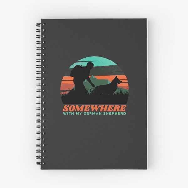 Item preview, Somewhere With My German Shepherd Men's Outdoor Gift  designed and sold by Guarddogdrive.