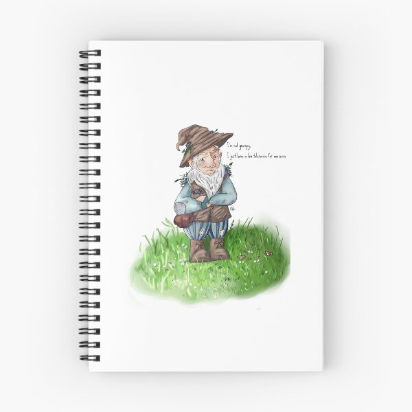 Item preview, Grumpy gnome quote designed and sold by Anastazja.archive.