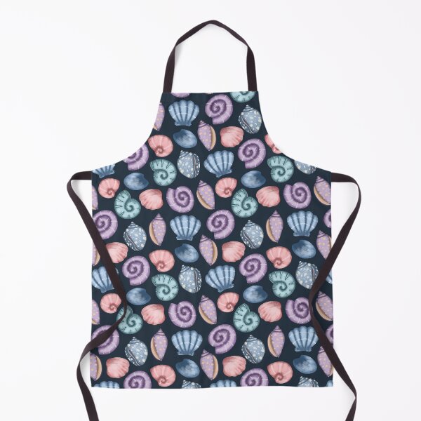 Item preview, Sea treasures seamless pattern designed and sold by pinkyfish1010.