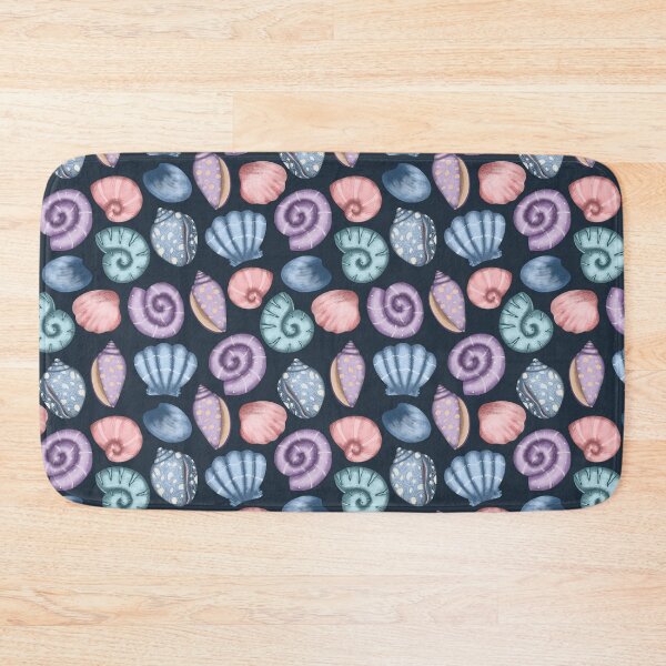 Item preview, Sea treasures seamless pattern designed and sold by pinkyfish1010.