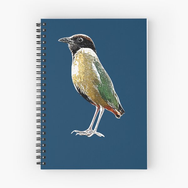 Item preview, Noisy Pitta White Alternate Design  designed and sold by designsasstultd.
