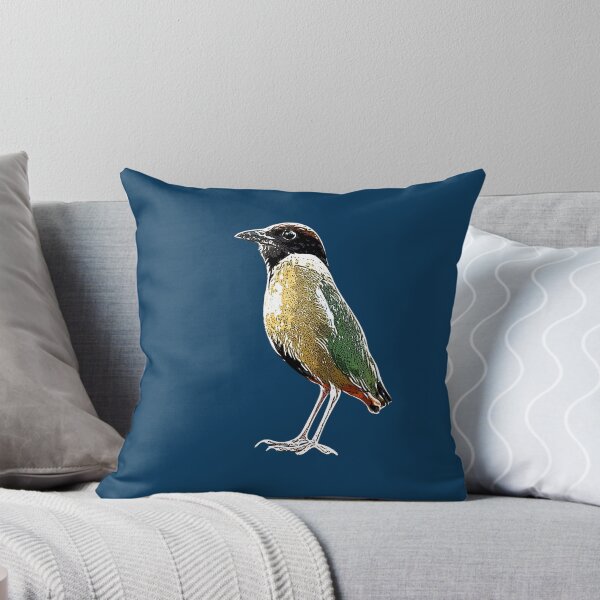 Item preview, Noisy Pitta White Alternate Design  designed and sold by designsasstultd.