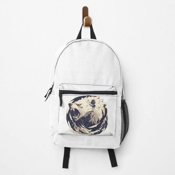 Item preview, Silhouette black and white bear // Aesthetic bear // bear Portrait // yin yang designed and sold by SMARTKIT DESIGNAGENCY.