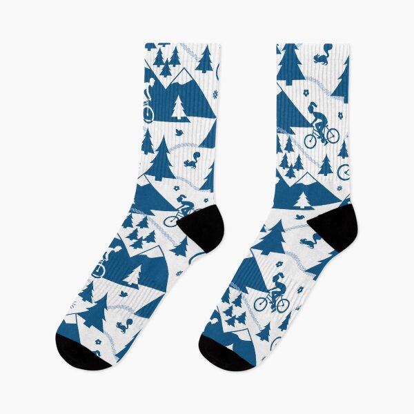 Item preview, Mountain Biking Through The Forest designed and sold by VintageStyle.