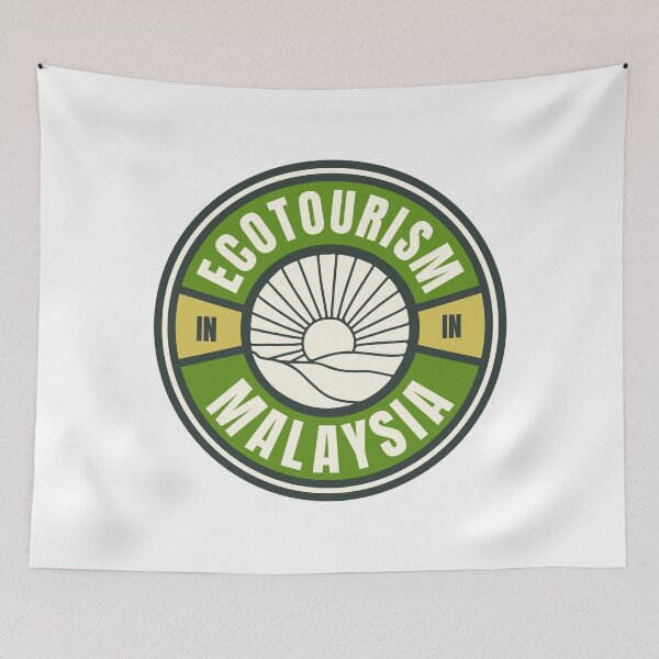 Item preview, Ecotourism in Malaysia Green Logo designed and sold by Vintage-TM.