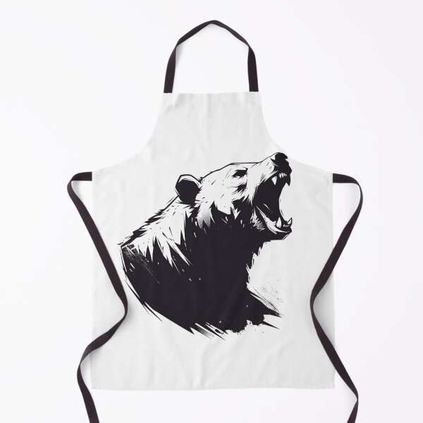 Item preview, Silhouette black and white bear // Aesthetic bear // bear Portrait // yin yang designed and sold by SMARTKIT DESIGNAGENCY.
