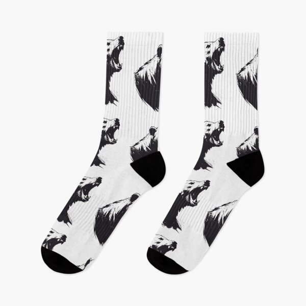 Item preview, Silhouette black and white bear // Aesthetic bear // bear Portrait // yin yang designed and sold by SMARTKIT  DESIGNAGENCY.