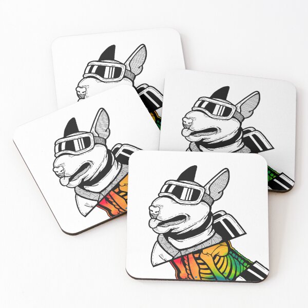 Item preview, Colorful English Bull Terrier Bones designed and sold by FFgraphix-za.