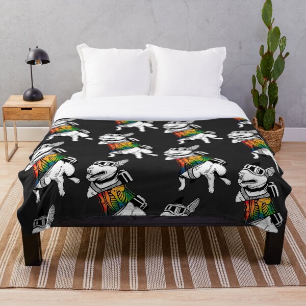 Item preview, Colorful English Bull Terrier Bones designed and sold by FFgraphix-za.