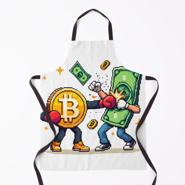 Item preview, Crypto Knockout: Bitcoin vs. Dollar designed and sold by Felix-Designer.