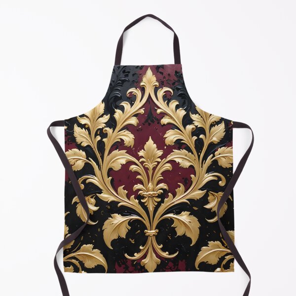 Item preview, Burgundy, Black & Gold Damask designed and sold by DesignsByPrnces.