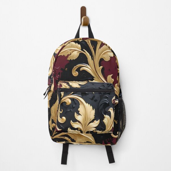 Item preview, Burgundy, Black & Gold Damask designed and sold by DesignsByPrnces.