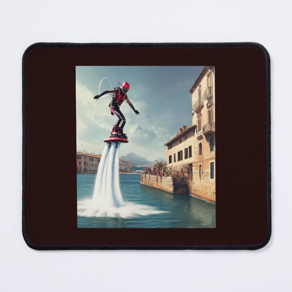 Item preview, "Thrilling Flyboarding Action" designed and sold by Artisticanvas.