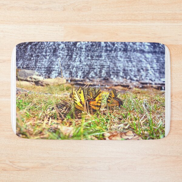 Item preview, Swallowtail Butterflies At The Bottom Of King's Mountain Spillway South Carolina designed and sold by LisaWootenPhoto.