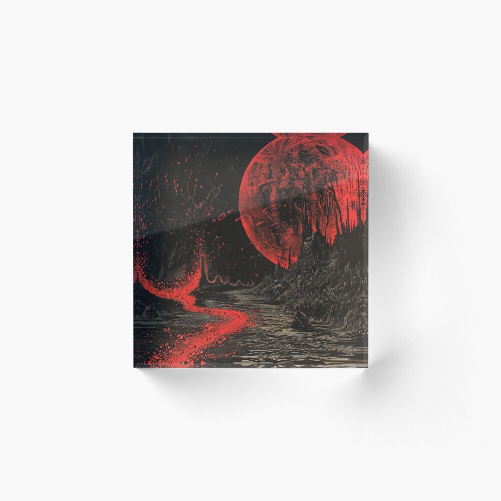Item preview, Acrylic Block designed and sold by OccultDreams.