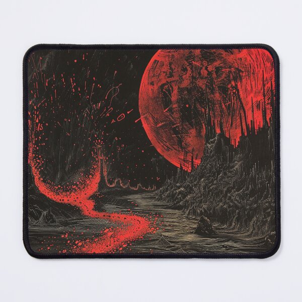 Item preview, Blood Moon Rising designed and sold by OccultDreams.