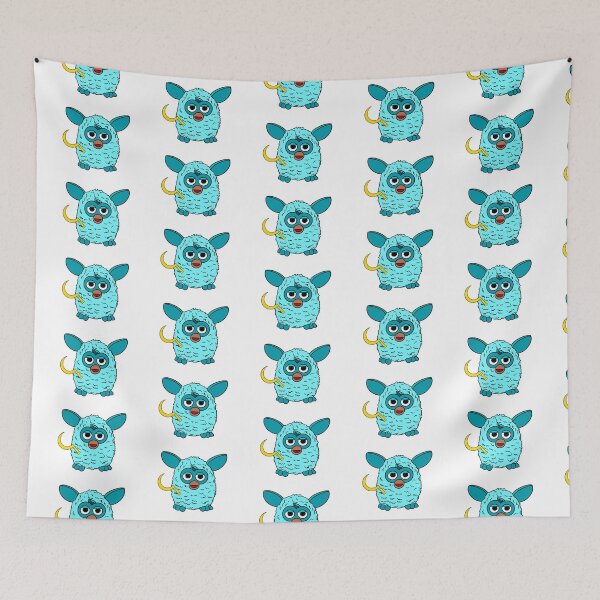 Item preview, Light Blue Saturn Furby designed and sold by Animals-by-JB.
