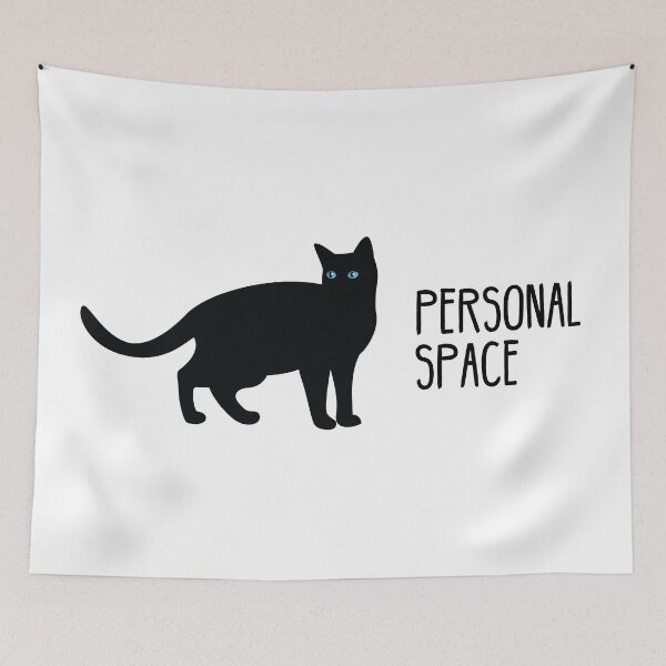 Item preview, Personal Space Cat designed and sold by Anna Au.