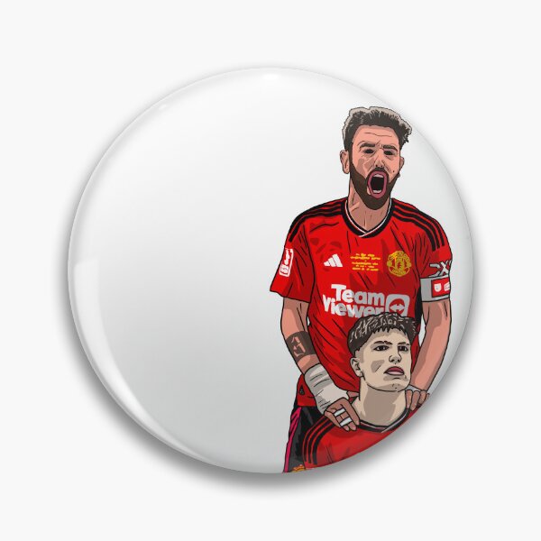 Item preview, Bruno Fernandes and Alejandro Garnacho  designed and sold by GrizzlyCollective.