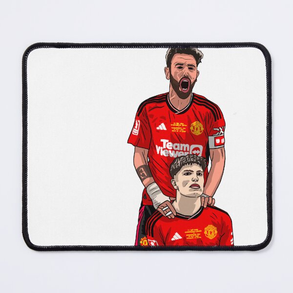 Item preview, Bruno Fernandes and Alejandro Garnacho  designed and sold by GrizzlyCollective.