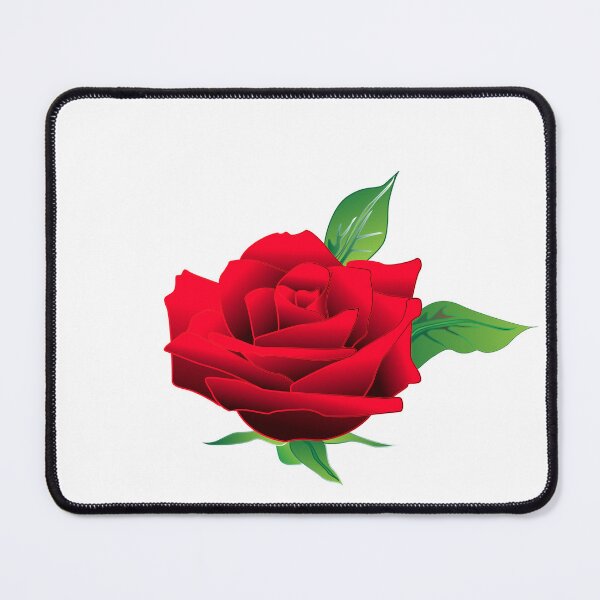 Item preview, Red rose sticker  designed and sold by WhiteDoveArt.