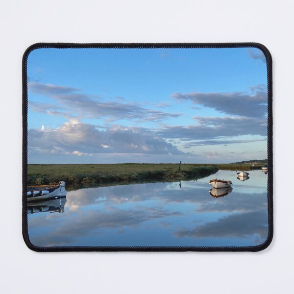 Item preview, Reflections of Boats at Morston Quay designed and sold by MorstonPhoto.