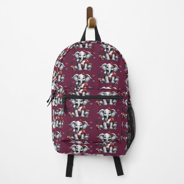 Item preview, Harley The Elephant , Product Colour: Plum designed and sold by Midnight Veil Designs.