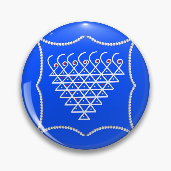 Item preview, Saraswati Kolam - Dot kolam/muggu/sikku kolam designed and sold by ShreecreatE.