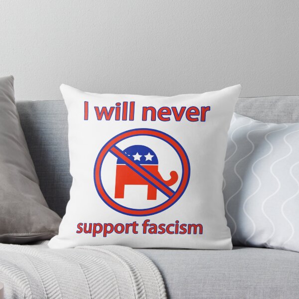 Item preview, I will never support fascism designed and sold by Rachel the Artist .