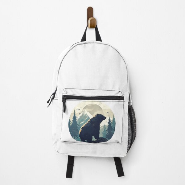 Item preview, Silhouette black and white bear // Aesthetic bear // bear Portrait // yin yang designed and sold by SMARTKIT  DESIGNAGENCY.