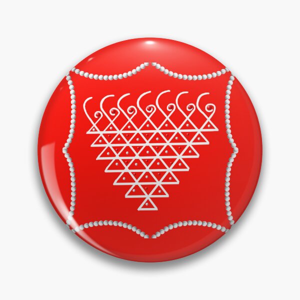 Item preview, Saraswati Kolam - Dot kolam/muggu/sikku kolam designed and sold by ShreecreatE.