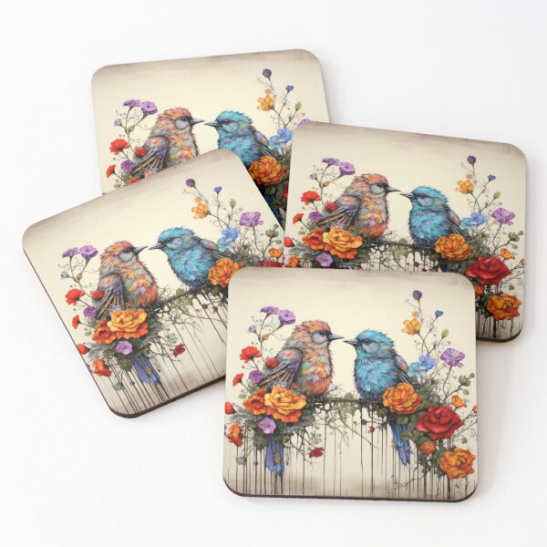 Item preview, Love Birds designed and sold by Reclaim-Life.