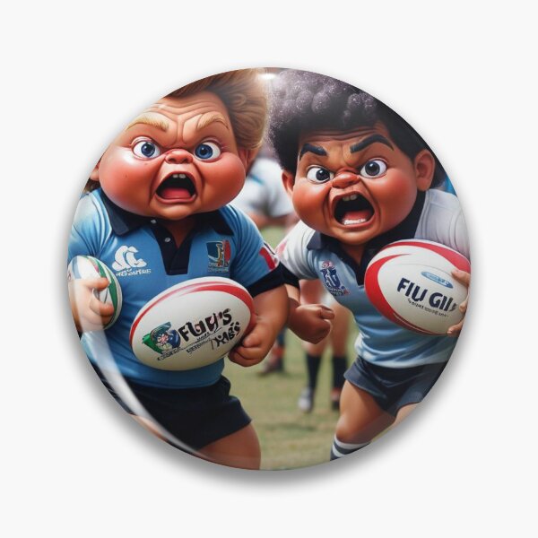 Item preview, France Fiji Boys playing rugby designed and sold by Jimmylonn.