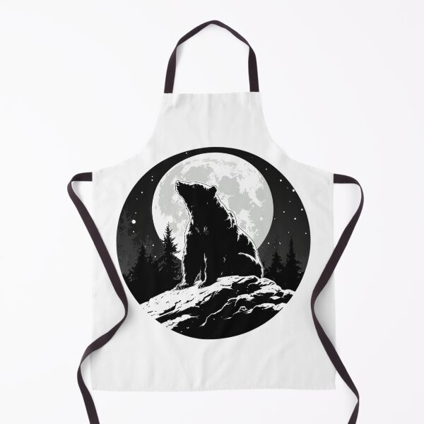 Item preview, Silhouette black and white bear // Aesthetic bear // bear Portrait // yin yang designed and sold by SMARTKIT DESIGNAGENCY.
