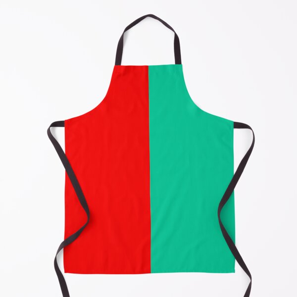 Item preview, Red Teal Two Tone Color Split designed and sold by PatternTitan.