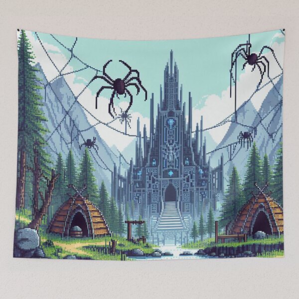 Item preview, Skyrim The Spider Kingdom Pixel Art designed and sold by Jake-Carter0.