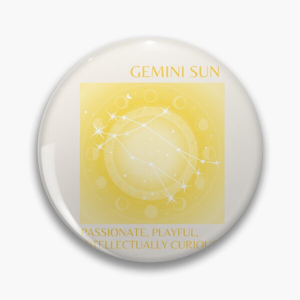 Item preview, Gemini, Gemini Sun Sign, Gemini Zodiac, Yellow Aura Gradient designed and sold by Magic Love Art Print.