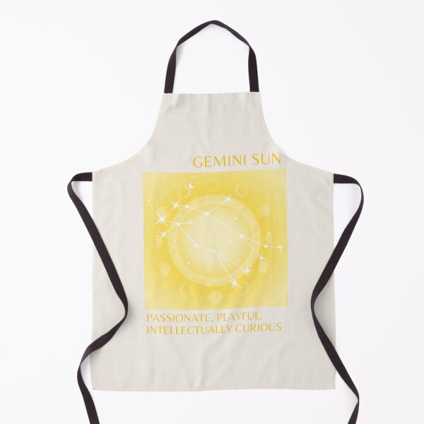 Item preview, Gemini, Gemini Sun Sign, Gemini Zodiac, Yellow Aura Gradient designed and sold by Magic Love Art Print.