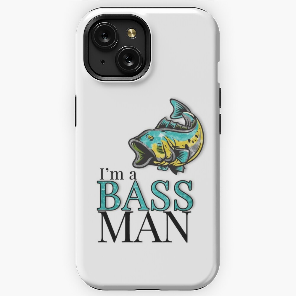 I'm a BASS MAN Funny Fishing Theme | Greeting Card