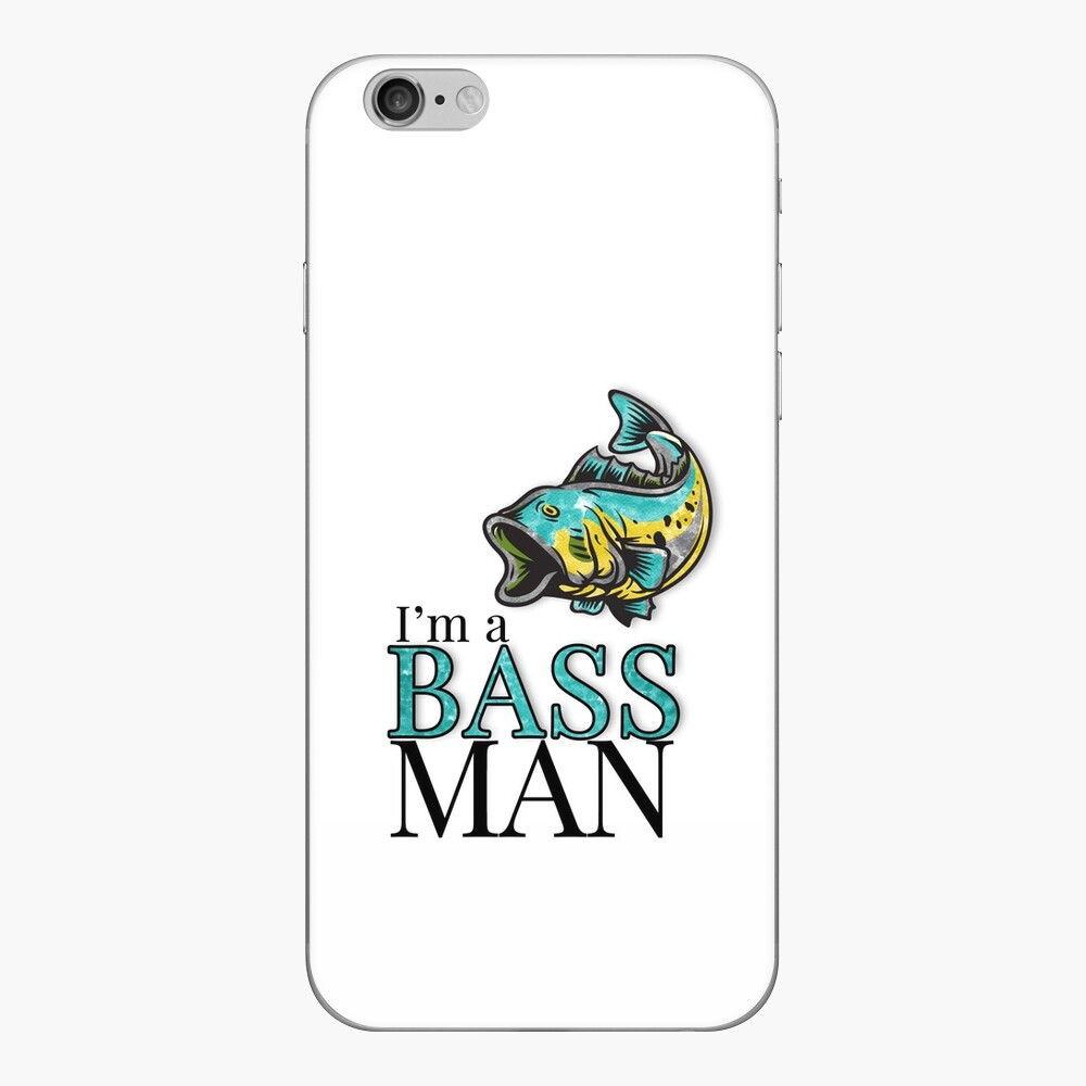 I'm a BASS MAN Funny Fishing Theme Poster for Sale by Doreen