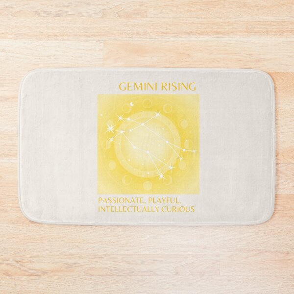 Item preview, Gemini, Gemini Rising Sign, Gemini Zodiac, Yellow Aura Gradient designed and sold by Magic Love Art Print.