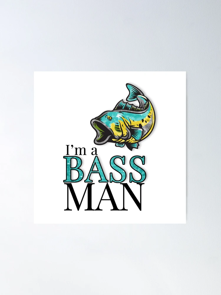 Personalized Bass Fishing Charters Poster