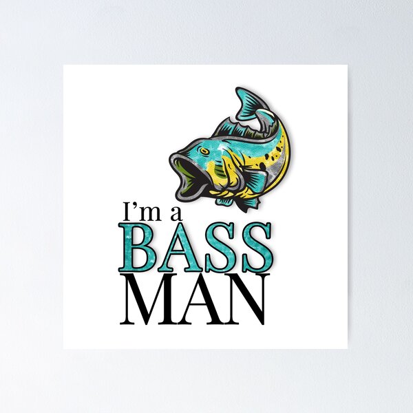 Personalized Bass Fishing Charters Poster - MojoHand - Everything Blues™