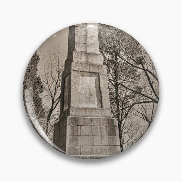 Item preview, Kings Mountain National Military Park Blacksburg South Carolina Black And White designed and sold by LisaWootenPhoto.