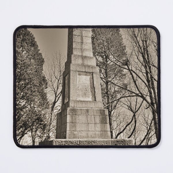 Item preview, Kings Mountain National Military Park Blacksburg South Carolina Black And White designed and sold by LisaWootenPhoto.